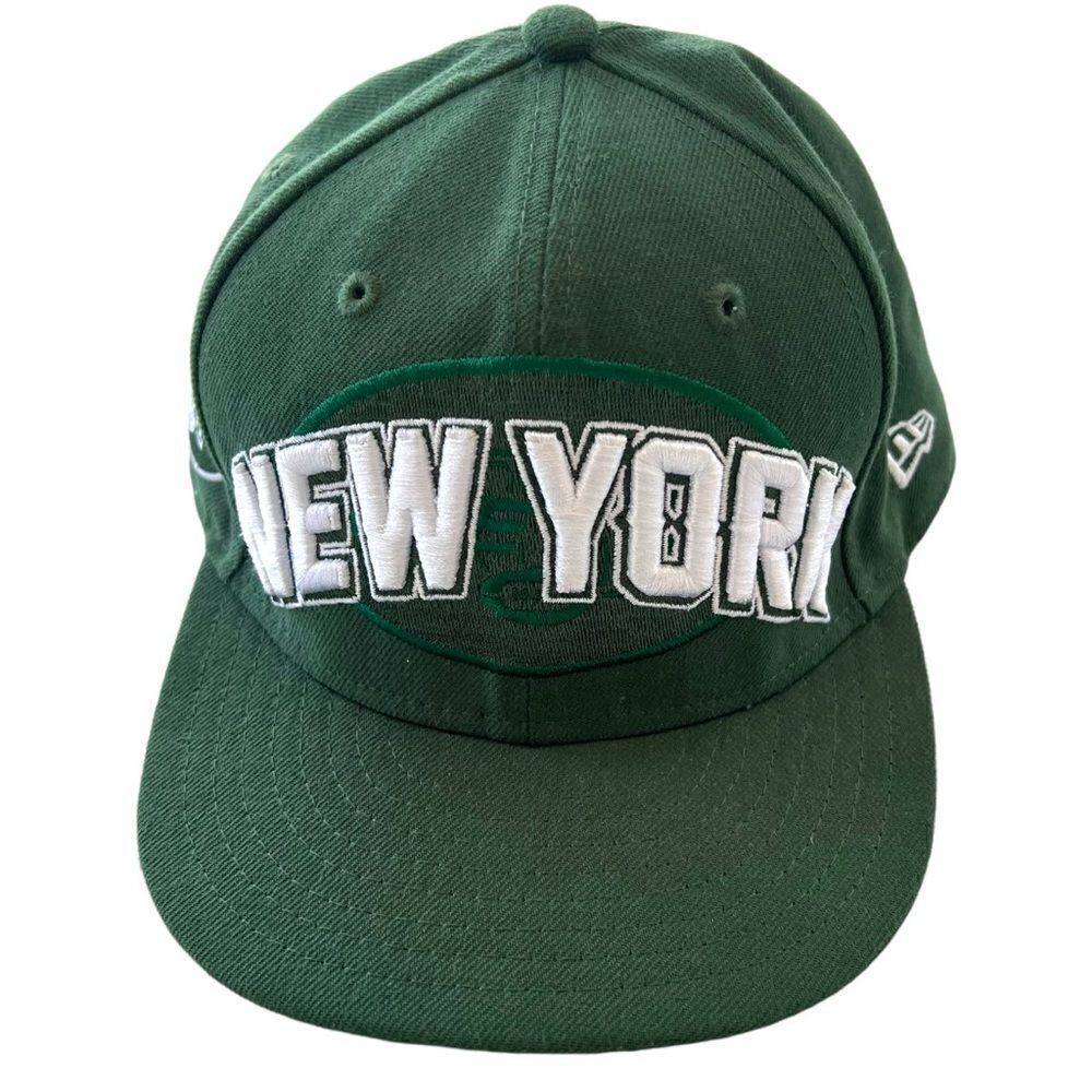 New‎ York Jets New Era 59Fifty NFL AFC Fitted Hat Cap Size 6 1/2 (Youth)